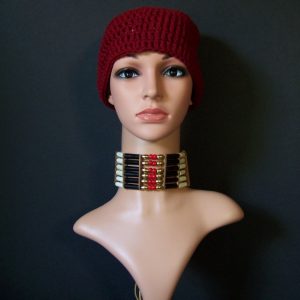 The "Red Road" Bone Choker
