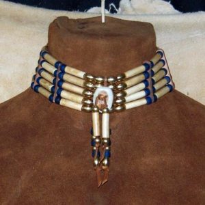 Antiqued Bone Choker