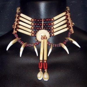 Coyote Tooth Hairpipe Bone Choker