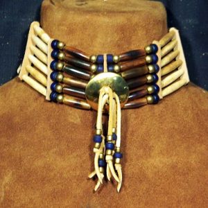 Bone & Amber Choker