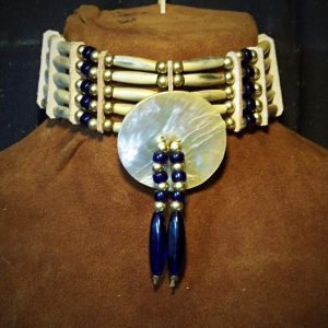 Aged Bone Choker