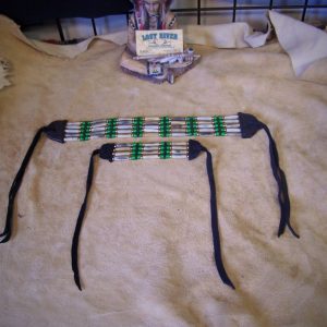 Bone Choker and Bracelet Set