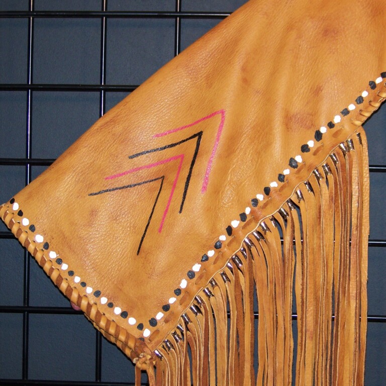 Elk Hide Rifle Scabbard - Image 2