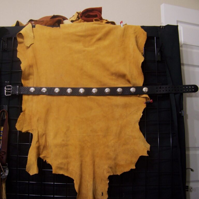 Leather Concho Belt