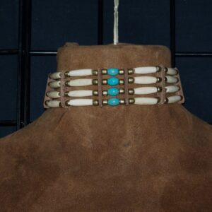 Turquoise Bone Choker