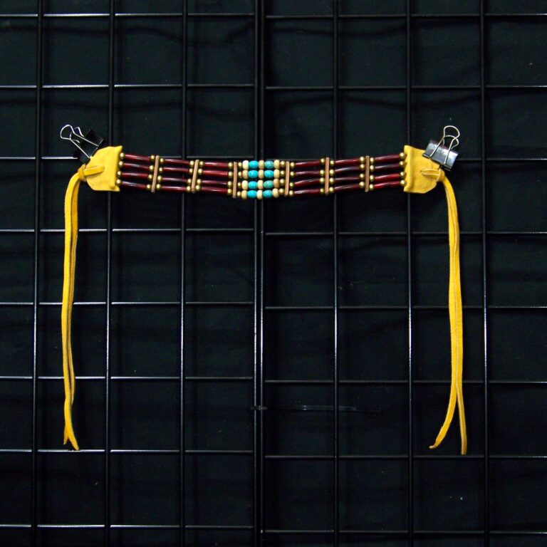 Turquoise & Bone Choker