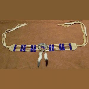 Paua Shell Bone Choker