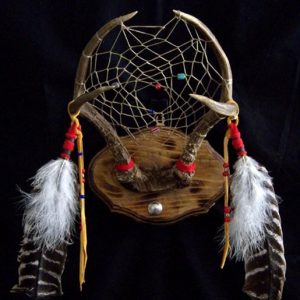 Deer Antler Dreamcatcher