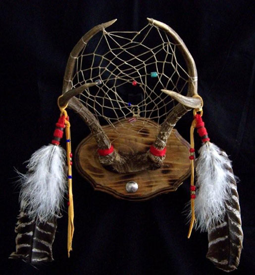 Deer Antler Dreamcatcher