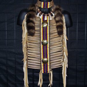 Raccoon Tail Breastplate & Choker Set