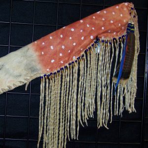 Elk Hide Rifle Scabbard